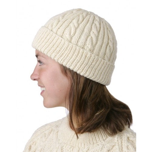 Cozy Cable Knit Toque Hat Worsted Wool Perfect Winter Accessory Warm & Stylish Headwear