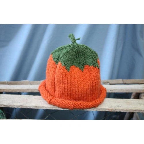 Autumn Berry Pumpkin Hat - Cozy Fall Vibes & Sweet Style!